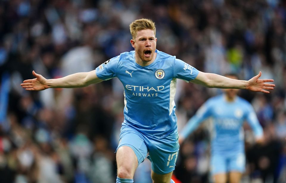 City’s Kevin De Bruyne (pictured) was beaten to the player of the year award by Mohamed Salah (Mike Egerton/PA)