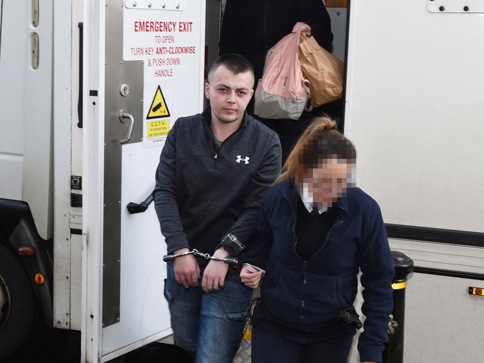 Nathan Phair at a previous court hearing (Pacemaker)