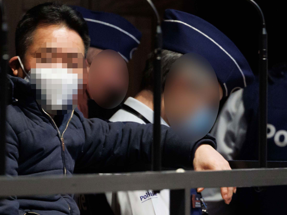 Vo Van Hong in court in Belgium