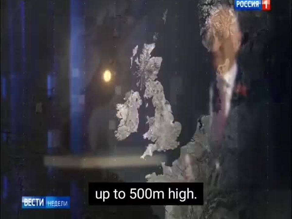 Simulated footage of nuclear attack