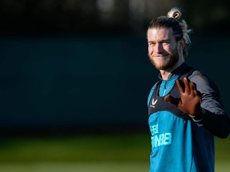 Loris Karius remains as relaxed and laid back as ever ahead of tomorrow's Carabao Cup final. It is his default setting. Photo: Getty Images