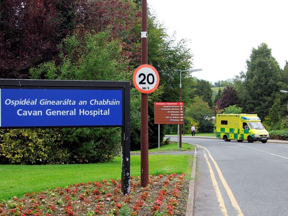 Stock image photo of Cavan General Hospital where a post-mortem examination will take place in due course. Photo: Lorraine Teevan