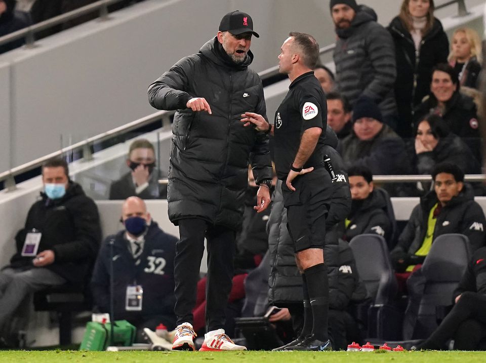 Liverpool manager Jurgen Klopp wants players to have booster jabs (Adam Davy/PA)