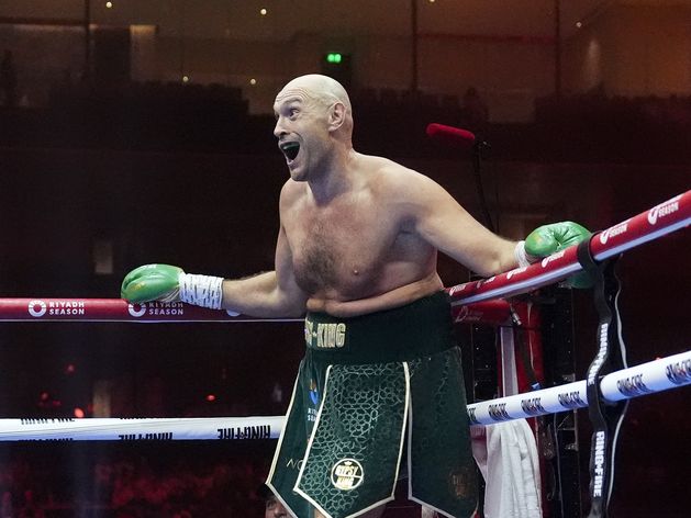 Tyson Fury escorted from bar in his hometown of Morecambe after boxing defeat