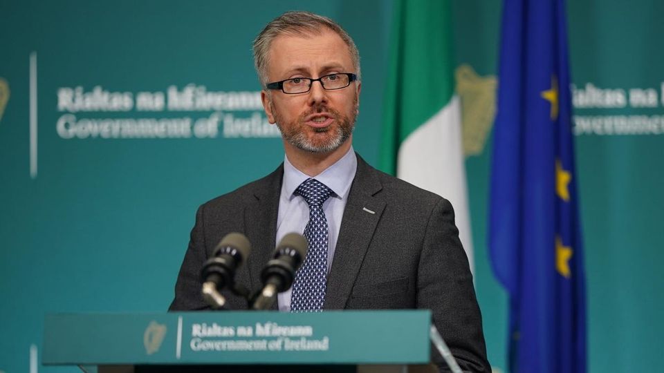 Minister for Children, Equality, Disability, Integration and Youth Roderic O’Gorman