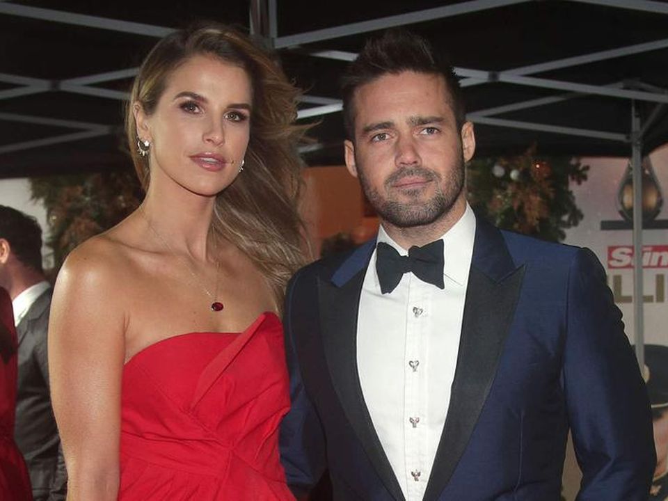 Spencer Matthews and Vogue Williams (Yui Mok/PA)
