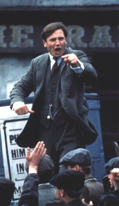 Liam Neeson as Michael Collins in Neil Jordan's 1996 film