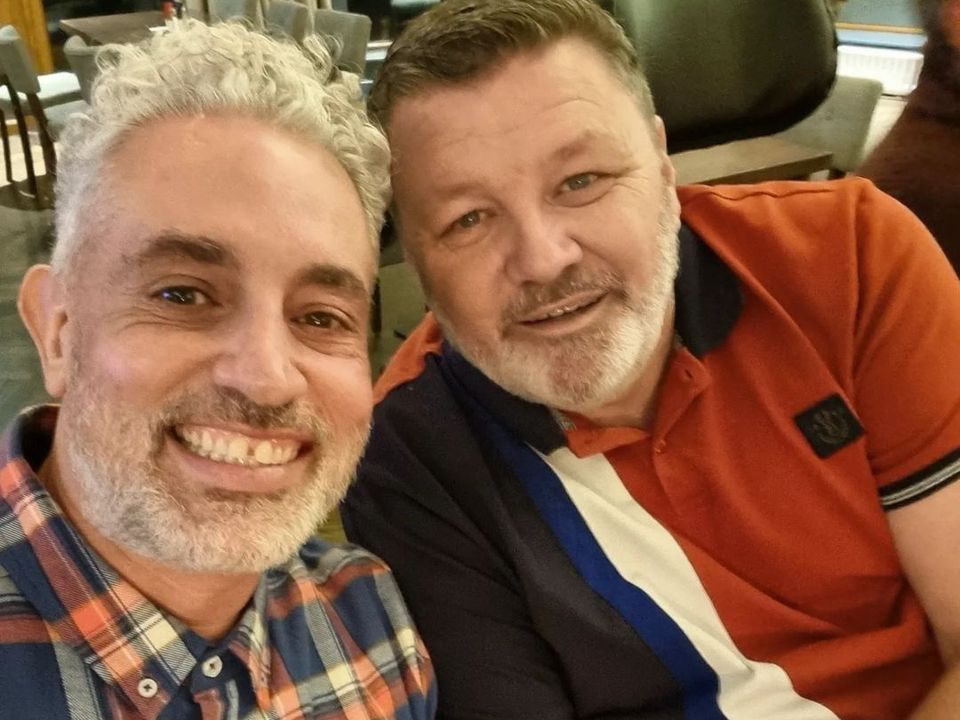 Baz Asmawy and Johnny Aylward