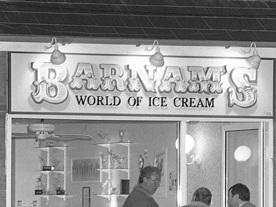 John Larmour was shot in Barnam’s ice cream shop in 1988