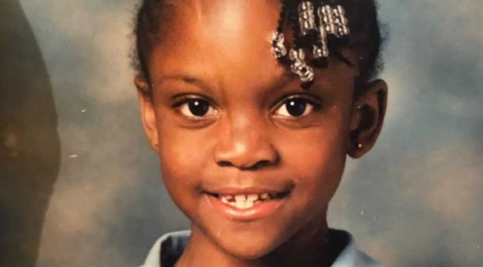 Pamela as a young girl.