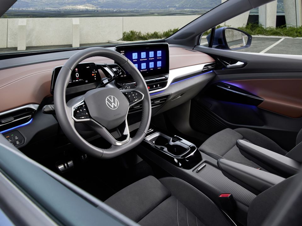 The interior of the Volkswagen ID.5
