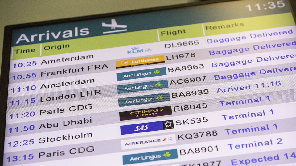 Lengthy queues have caused considerable disruption at Dublin Airport (Brian Lawless/PA)