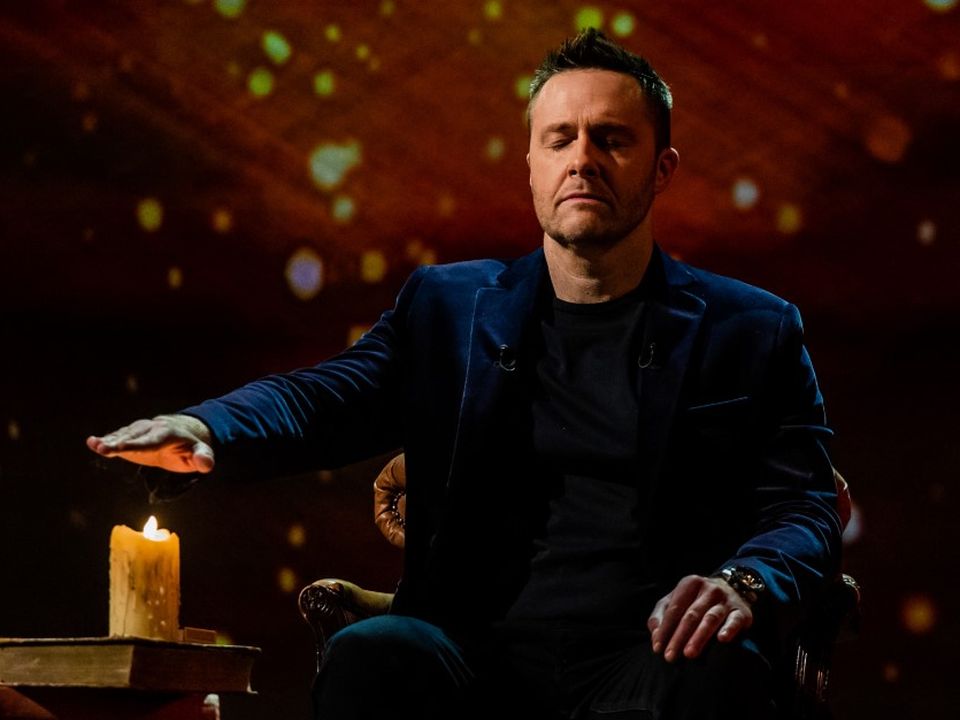 Keith Barry behind the scenes of the interactive RTÉ series