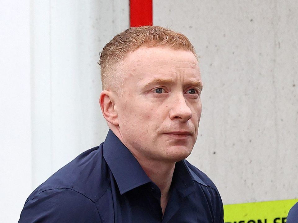 Declan Haughney outside Carlow Courthouse. Photo: Frank McGrath