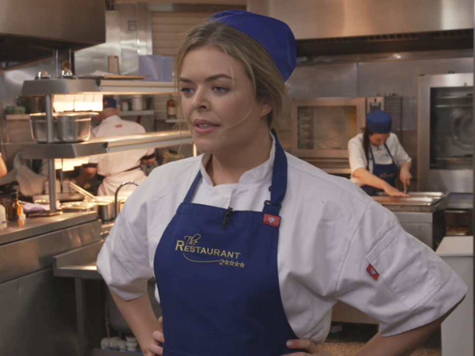 Doireann Garrihy on the upcoming series of The Restaurant. Photo: Virgin Media Television
