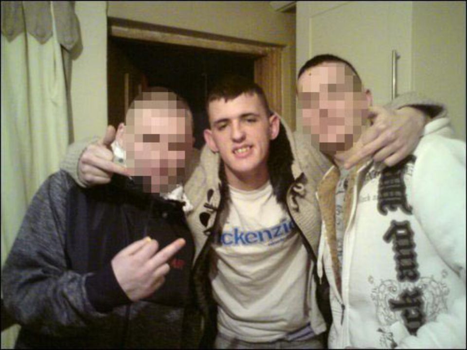 Nathan Killeen (centre)